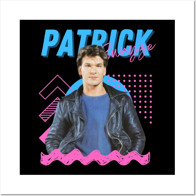 Patrick swayze***original retro Wall Art by OtakOtak